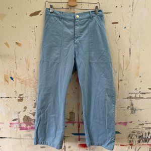 BIG BUD PRESS Work Pants Large L Stretch LIGHT BLUE